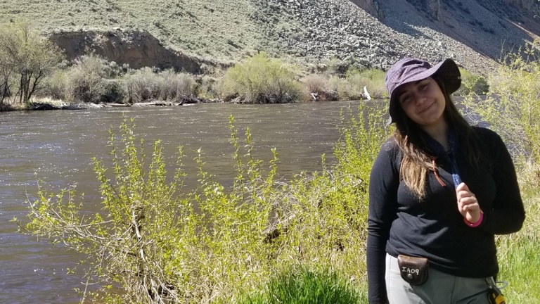 Alethea in the field
